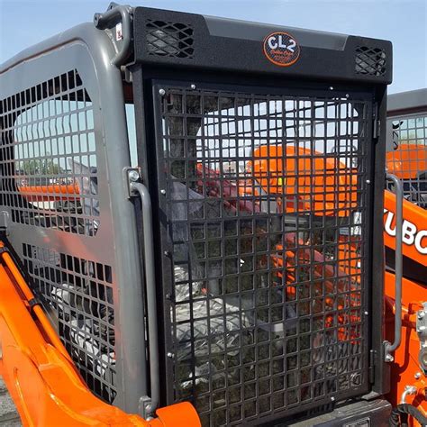 need protector for skid steer head area|bobcat skid steer guards.